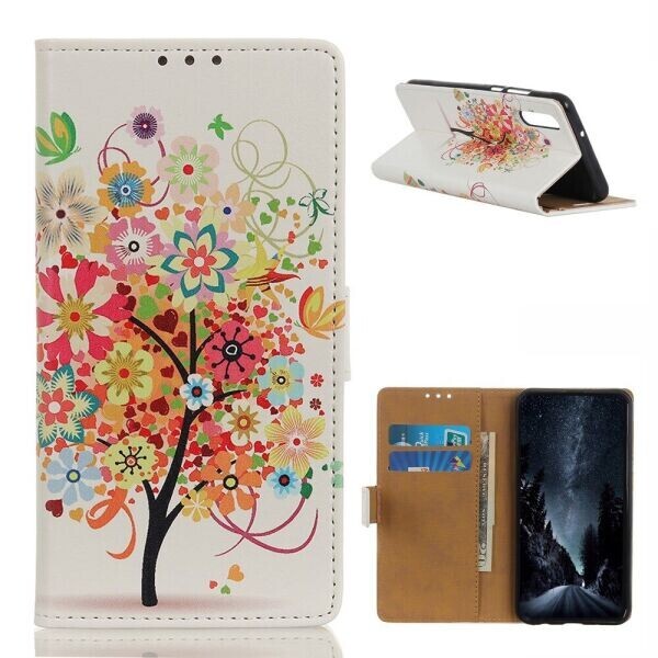 

Чехол Deexe Life Style Wallet для Samsung Galaxy A02 (A022) - Colorful Tree