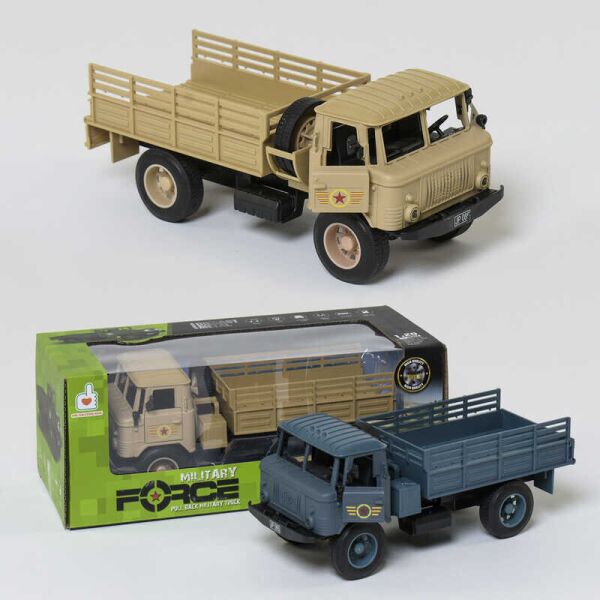 

Военная машина 12003 E (48) 2 цвета, инерция, свет, звук, в коробке