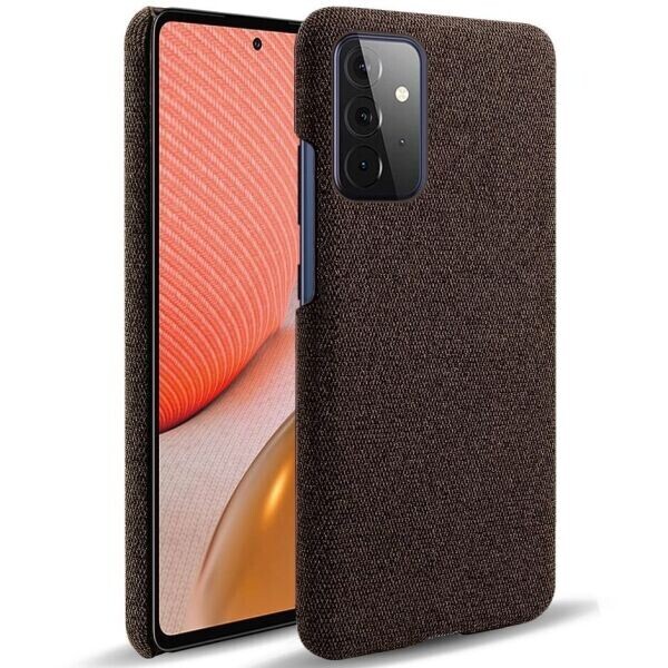 

Защитный чехол KSQ Cloth Style для Samsung Galaxy A72 (А725) - Brown