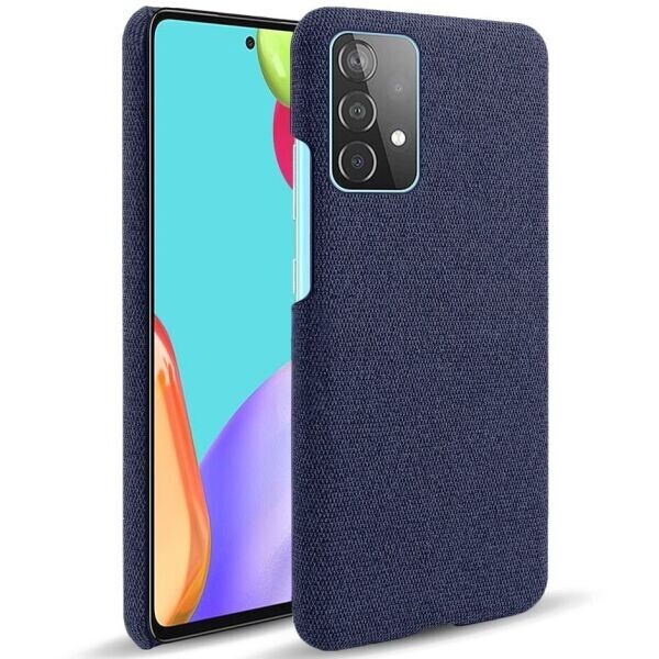 

Защитный чехол KSQ Cloth Style для Samsung Galaxy A52 (A525) - Blue