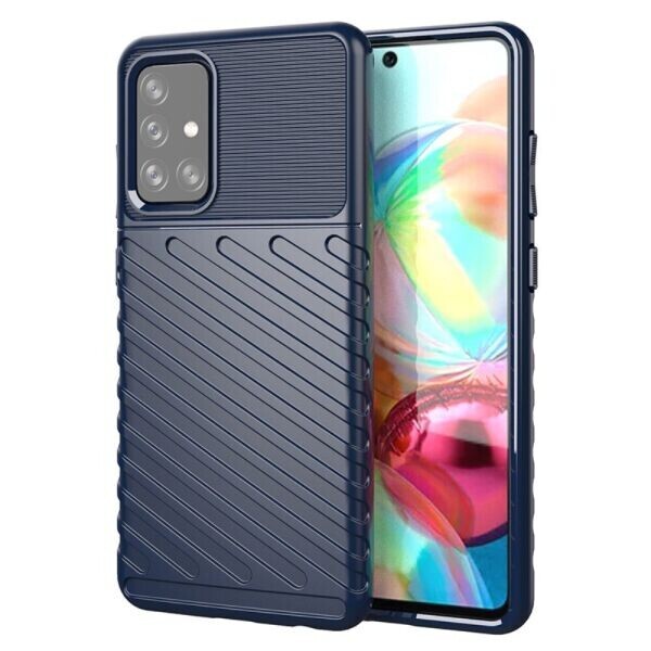 

Защитный чехол Deexe Thunder Series для Samsung Galaxy A72 (А725) - Blue
