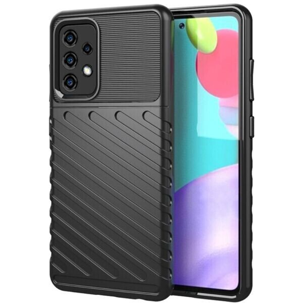 

Защитный чехол Deexe Thunder Series для Samsung Galaxy A52 (A525) - Black