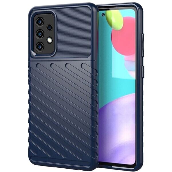 

Защитный чехол Deexe Thunder Series для Samsung Galaxy A52 (A525) - Blue