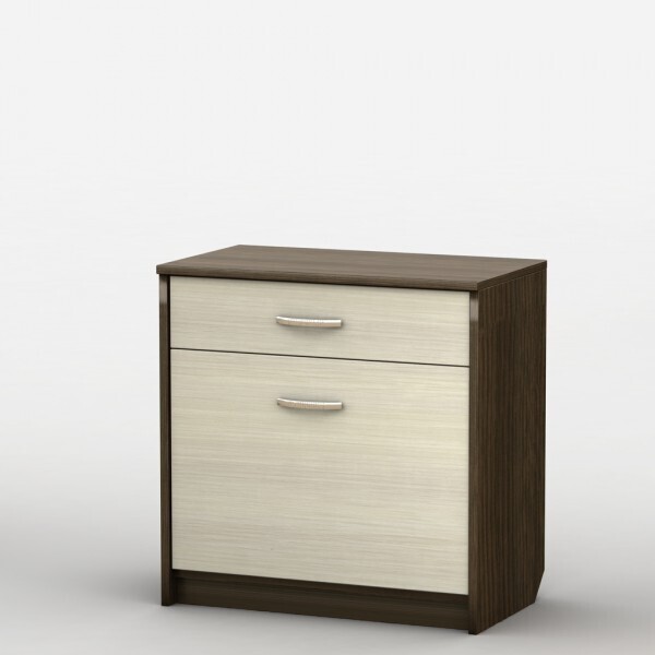 Тумба для обуви в прихожую Тиса ТО-103 Венге магия - Дуб молочный