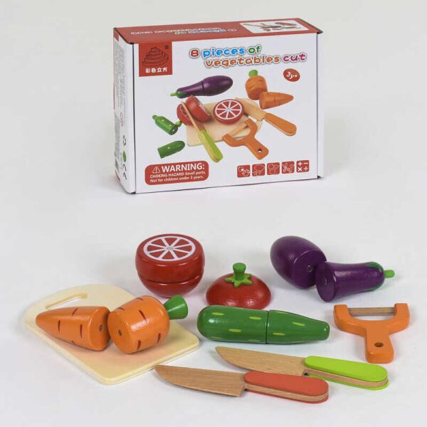 

Деревянная игра "Овощи на магнитах" С 39276 (48) в коробке