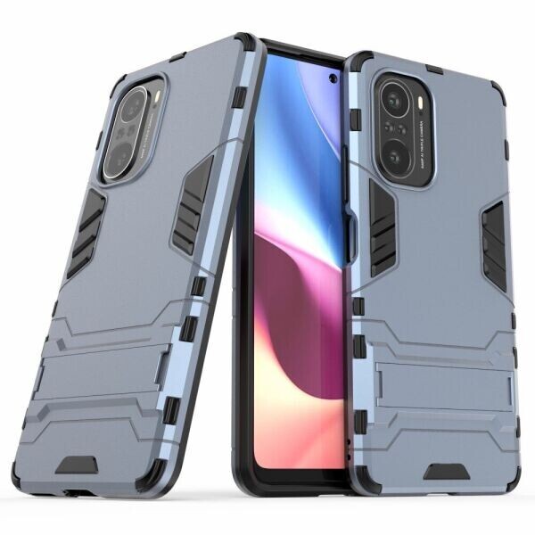 

Защитный чехол UniCase Hybrid для Xiaomi Poco F3 / Redmi K40 / Redmi K40 Pro - Blue
