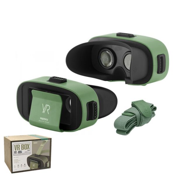 

Очки виртуальной реальности Remax Resion VR Box RT-V04 4,7 - 5,22 дюйма Green