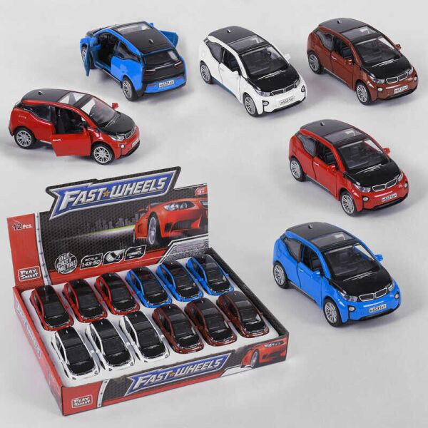 

Набор металлических машин 6531 D (12) "Play Smart", инерция, ЦЕНА ЗА 12 ШТУК В БЛОКЕ