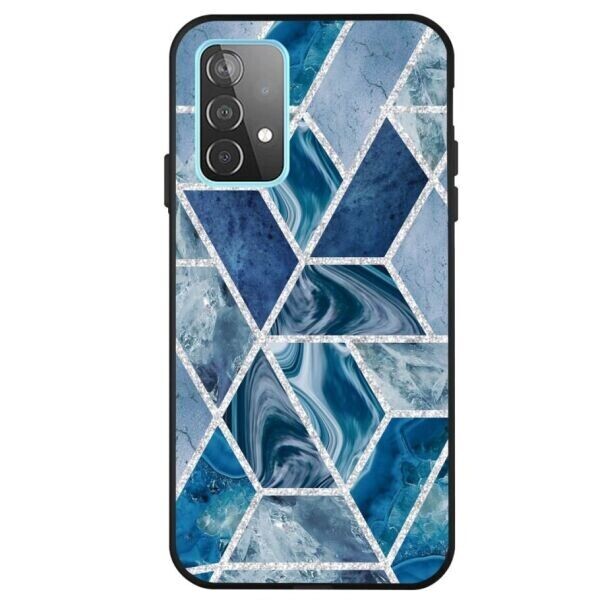 

Защитный чехол Deexe Marble Series для Samsung Galaxy A52 (A525) - Blue