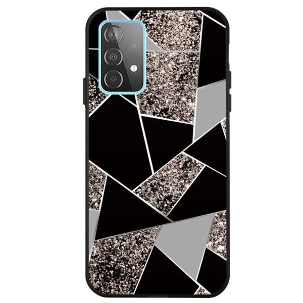 

Защитный чехол Deexe Marble Series для Samsung Galaxy A52 (A525) - Glitter Powder / Black