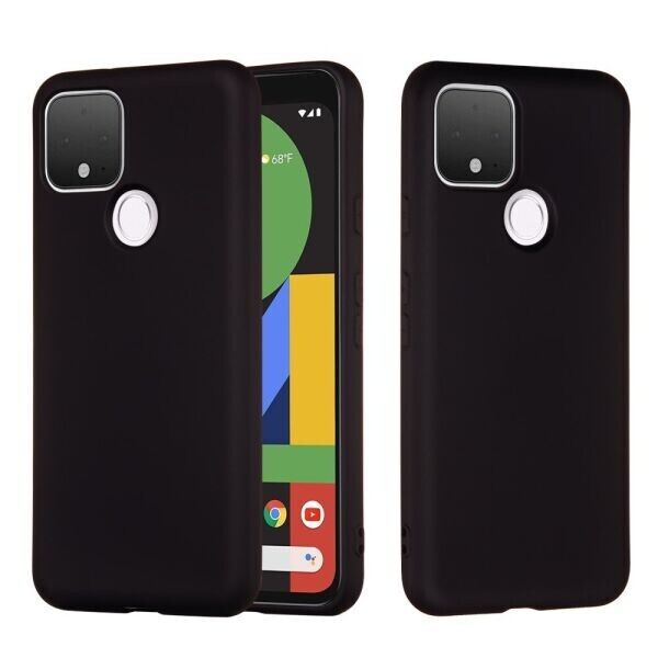 

Защитный чехол Deexe Silicone Case для Google Pixel 4a 5G - Black