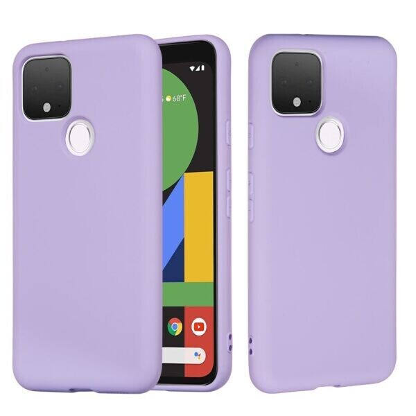 

Защитный чехол Deexe Silicone Case для Google Pixel 4a 5G - Purple