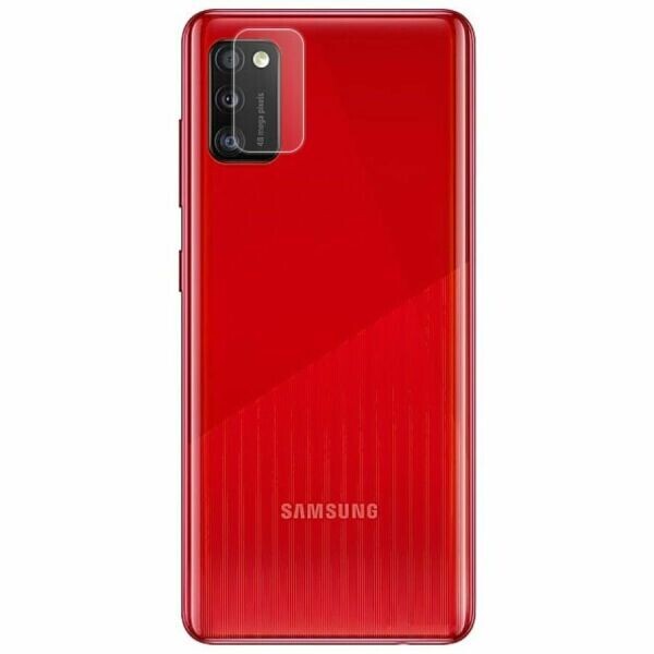 

Защитное стекло на заднюю камеру Deexe Lens Protector для Samsung Galaxy A41 (A415)
