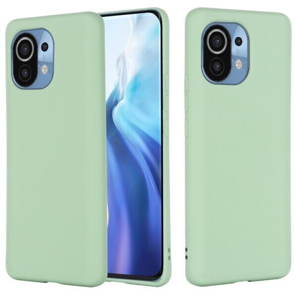 

Защитный чехол Deexe Silicone Case для Xiaomi Mi 11 - Green