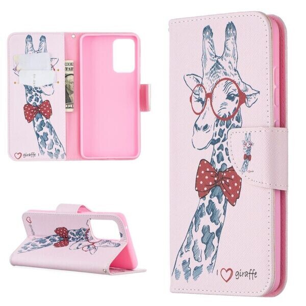 

Чехол-книжка Deexe Color Wallet для Samsung Galaxy A52 (A525) - Giraffe