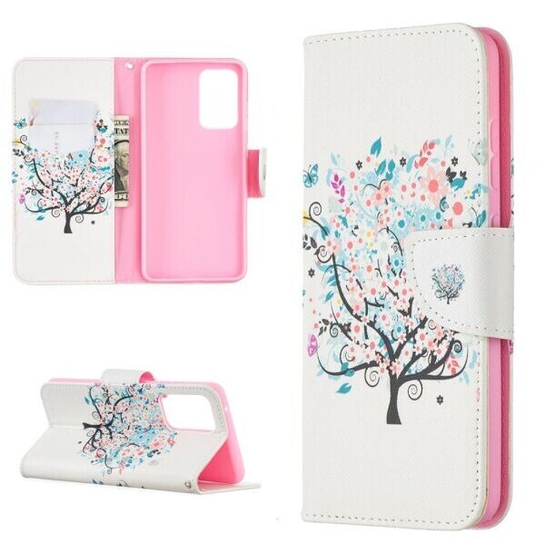 

Чехол-книжка Deexe Color Wallet для Samsung Galaxy A52 (A525) - Tree