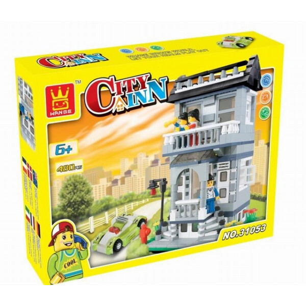 

Конструктор 31053 из 480 элементов, домик WANGE (31053)