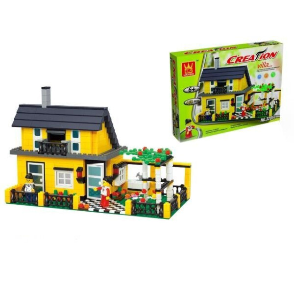 

Конструктор 32051 из 449 элементов, домик WANGE (32051)