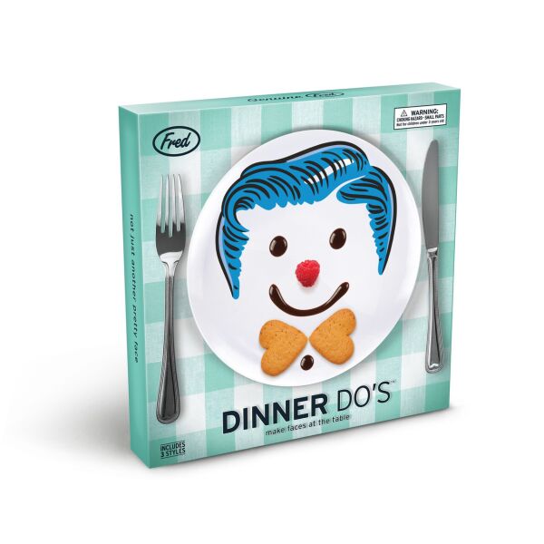 

Тарелки Fred Friends Мальчики 3 шт