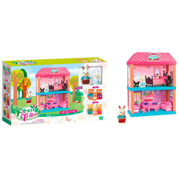 

Набор игрушечная двухэтажная комната с животными Forest Tribe (60233)