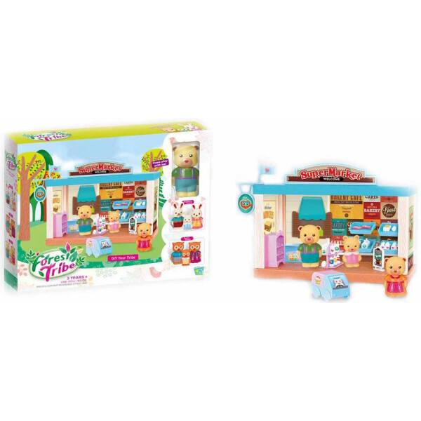 

Набор игрушечная комната с животными Forest Tribe (60232)