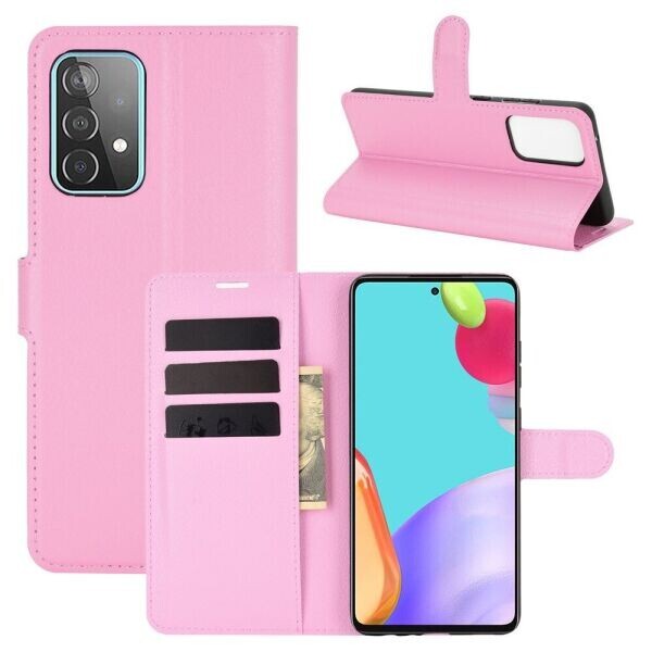 

Чехол-книжка Deexe Book Type для Samsung Galaxy A52 (A525) - Pink