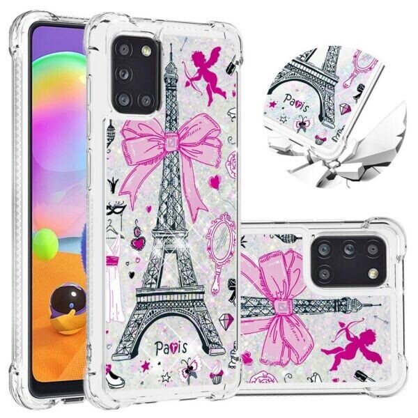 

Силиконовый (TPU) чехол Deexe Fashion Glitter для Samsung Galaxy A31 (A315) - Tower