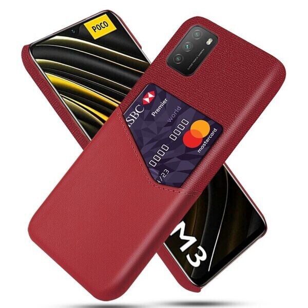 

Защитный чехол KSQ Business Pocket для Xiaomi Poco M3 - Red