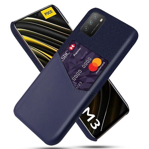 

Защитный чехол KSQ Business Pocket для Xiaomi Poco M3 - Blue