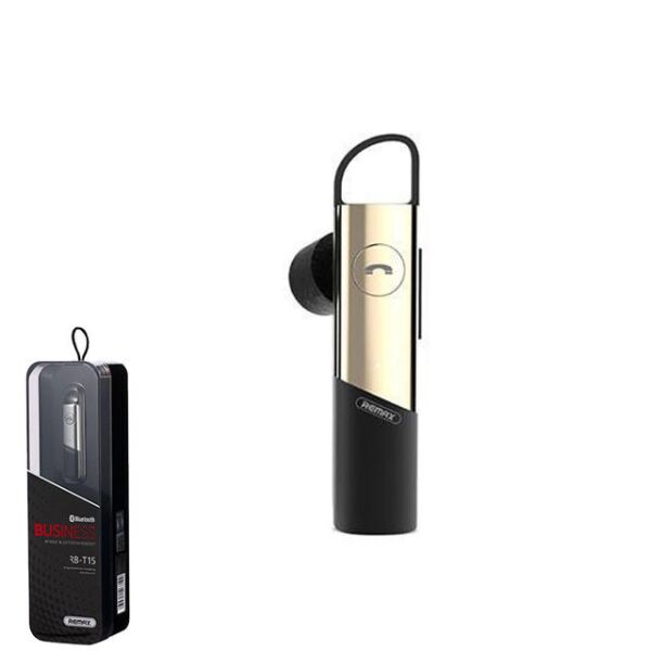 

Гарнитура bluetooth Remax RB-T15 Gold
