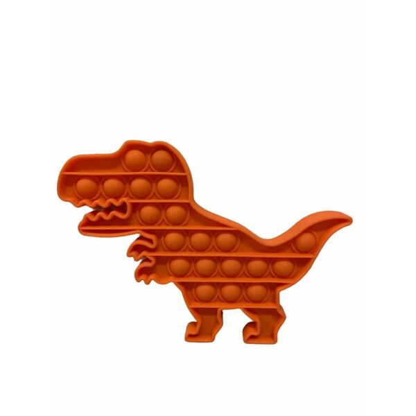 

Сенсорная игрушка Pop It антистрес Dino Orange