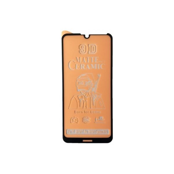 

Защитное гибкое стекло Matte Ceramic Glass 9D для Huawei Y7 2019 Black