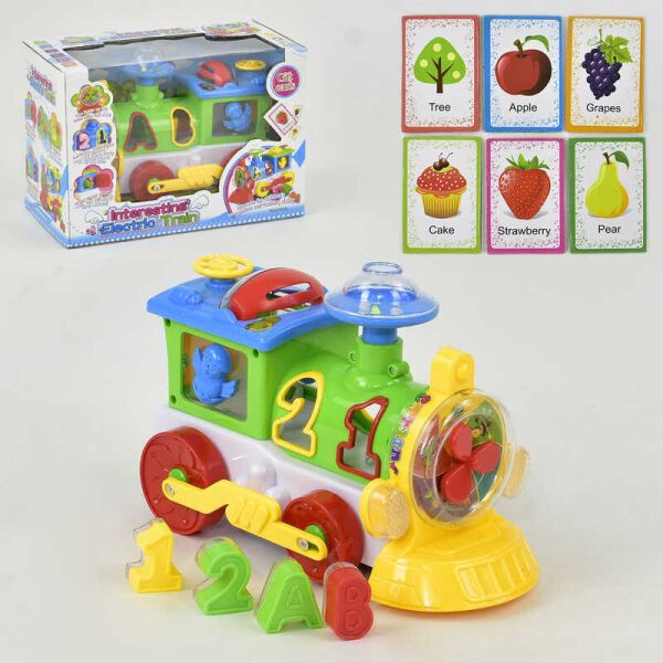 

Паровоз-сортер 8688 I (36/2) звук, свет, ездит, объезжает препятствия, в коробке