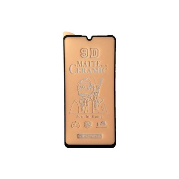 

Защитное гибкое стекло Matte Ceramic Glass 9D для Huawei P30 Lite Black