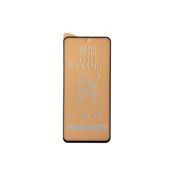 

Защитное гибкое стекло Matte Ceramic Glass 9D для Xiaomi Redmi Note 9S/Note 9 Pro/K30 Black