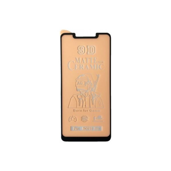

Защитное гибкое стекло Matte Ceramic Glass 9D для Xiaomi Redmi Note 6 Pro Black