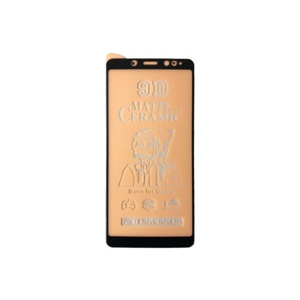 

Защитное гибкое стекло Matte Ceramic Glass 9D для Xiaomi Redmi Note 5 Pro Black