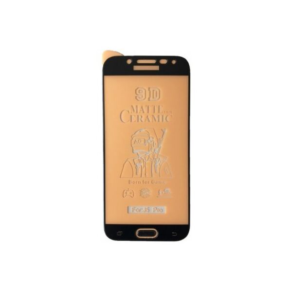 

Защитное гибкое стекло Matte Ceramic Glass 9D для Samsung Galaxy J5 2017 (J-530) Black