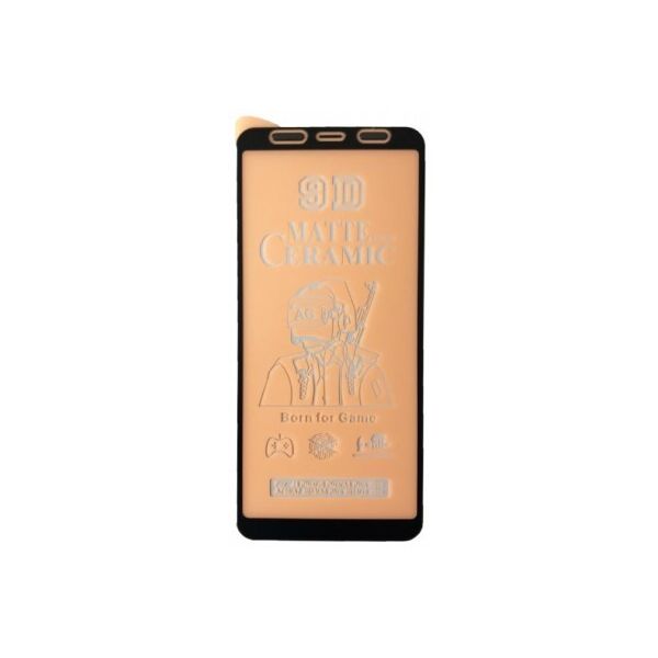 

Защитное гибкое стекло Matte Ceramic Glass 9D для Samsung Galaxy J4 Plus/J6 Plus Black