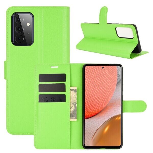 

Чехол-книжка Deexe Book Type для Samsung Galaxy A72 (А725) - Green