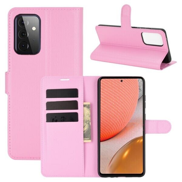 

Чехол-книжка Deexe Book Type для Samsung Galaxy A72 (А725) - Pink