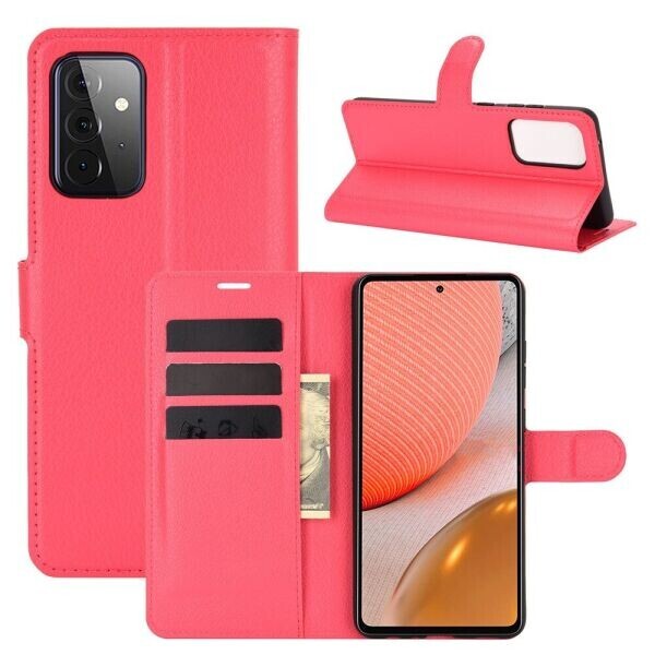 

Чехол-книжка Deexe Book Type для Samsung Galaxy A72 (А725) - Red