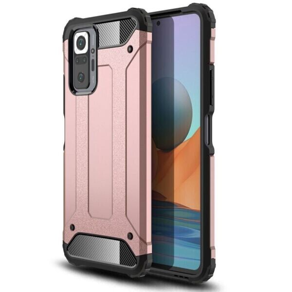 

Защитный чехол UniCase Rugged Guard для Xiaomi Redmi Note 10 Pro - Rose Gold