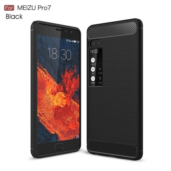 

Защитный чехол UniCase Carbon для Meizu PRO 7 - Black