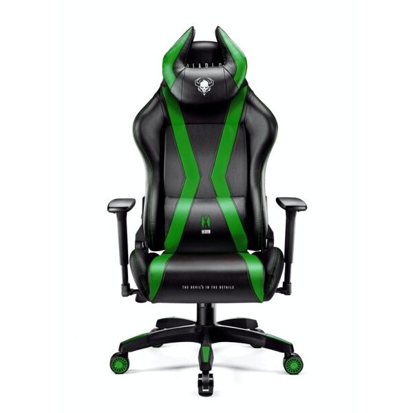 

Геймерское кресло Diablo X-Horn Large Black/Green
