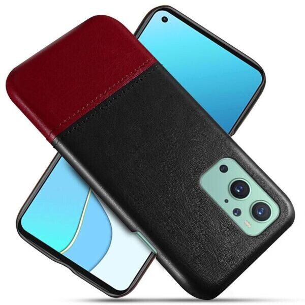 

Защитный чехол KSQ Dual Color для OnePlus 9 - Black / Wine Red