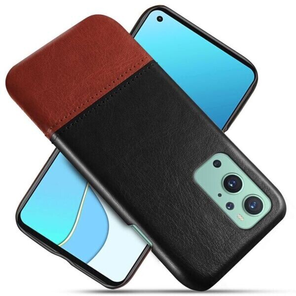 

Защитный чехол KSQ Dual Color для OnePlus 9 - Black / Brown