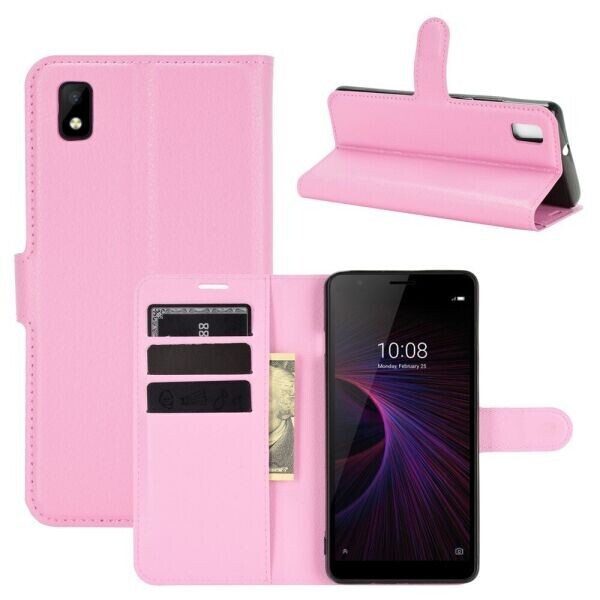 

Чехол-книжка Deexe Book Type для ZTE Blade L210 - Pink