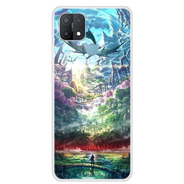 

Силиконовый (TPU) чехол Deexe Life Style для OPPO A15 - Beautiful Scenery