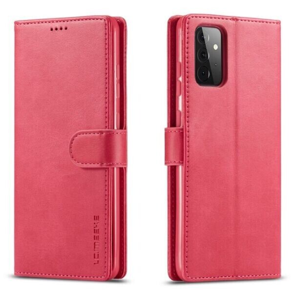 

Чехол LC.IMEEKE Wallet Case для Samsung Galaxy A72 (А725) - Red